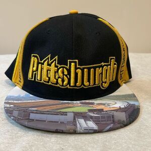 City Hunter USA- Pittsburgh Steelers Heinz Field Design Baseball Adjustable Hat
